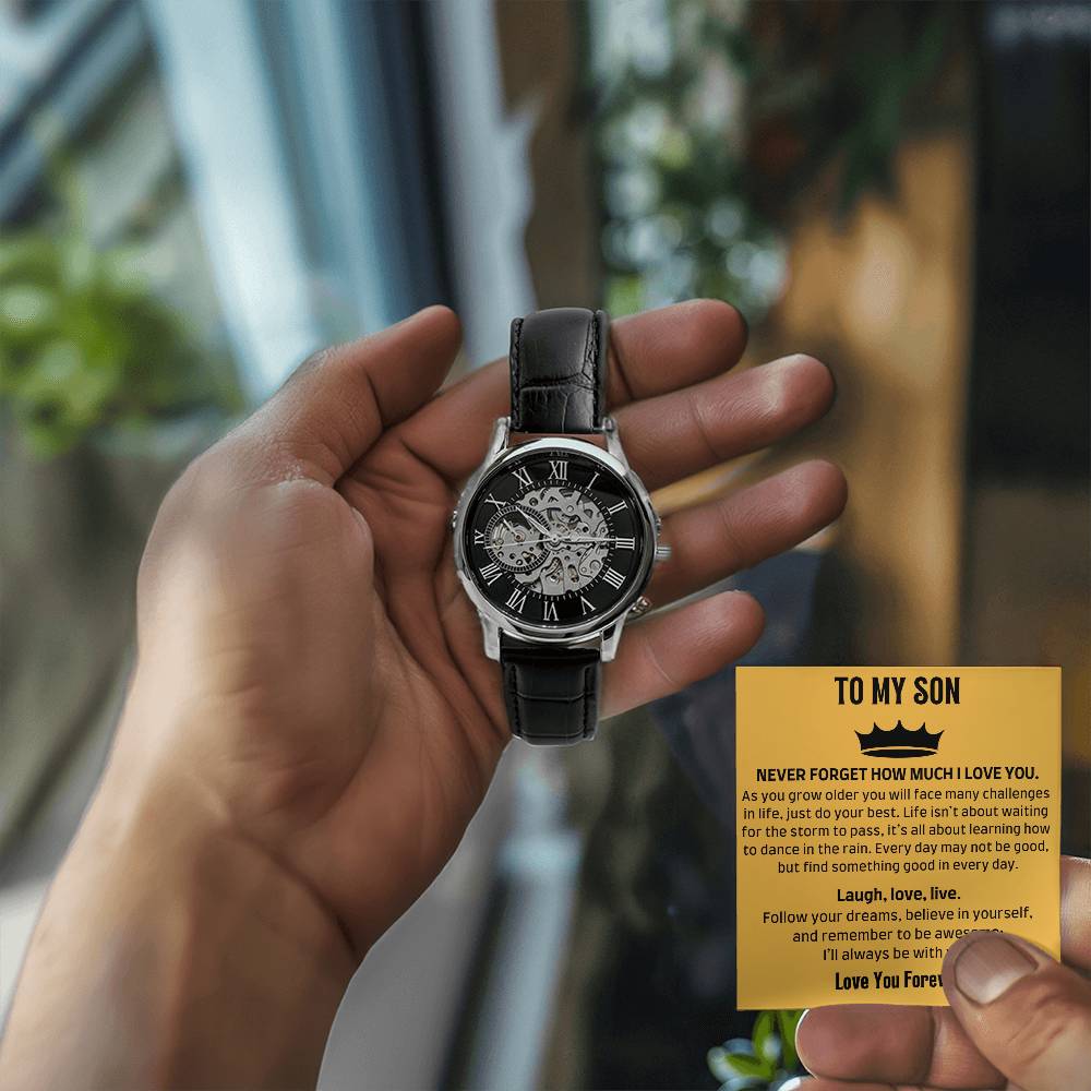 Amity Silver Watch - Son Laugh Love Live