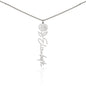 Amity Flower & Name Necklace - No Rain, No Flowers
