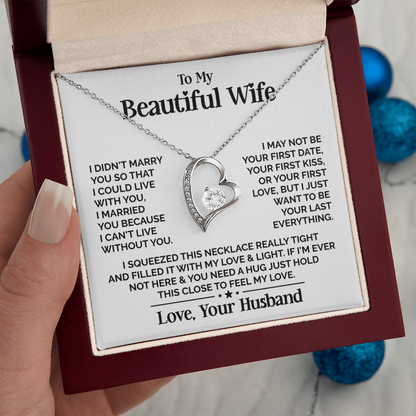 Amity Heart Necklace - Beautiful Wife