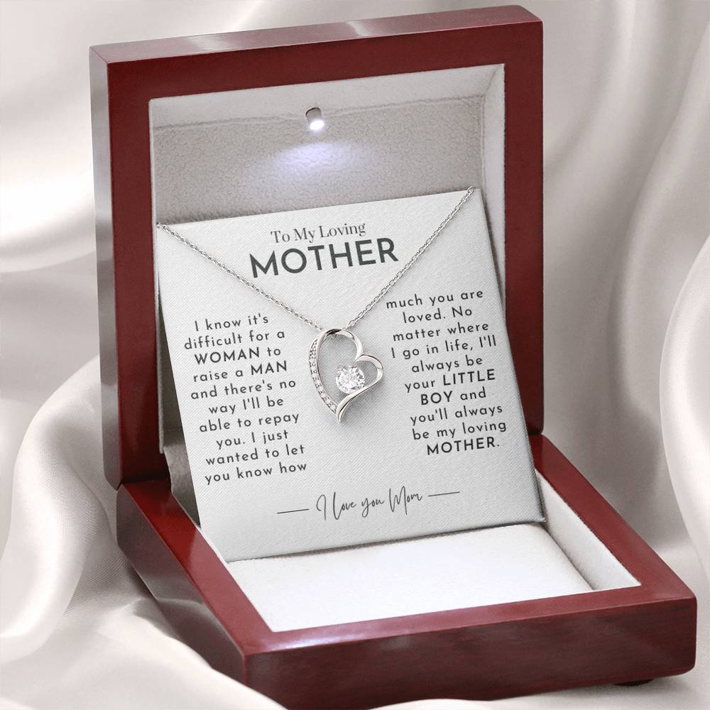 Amity Heart Necklace - My Loving Mom