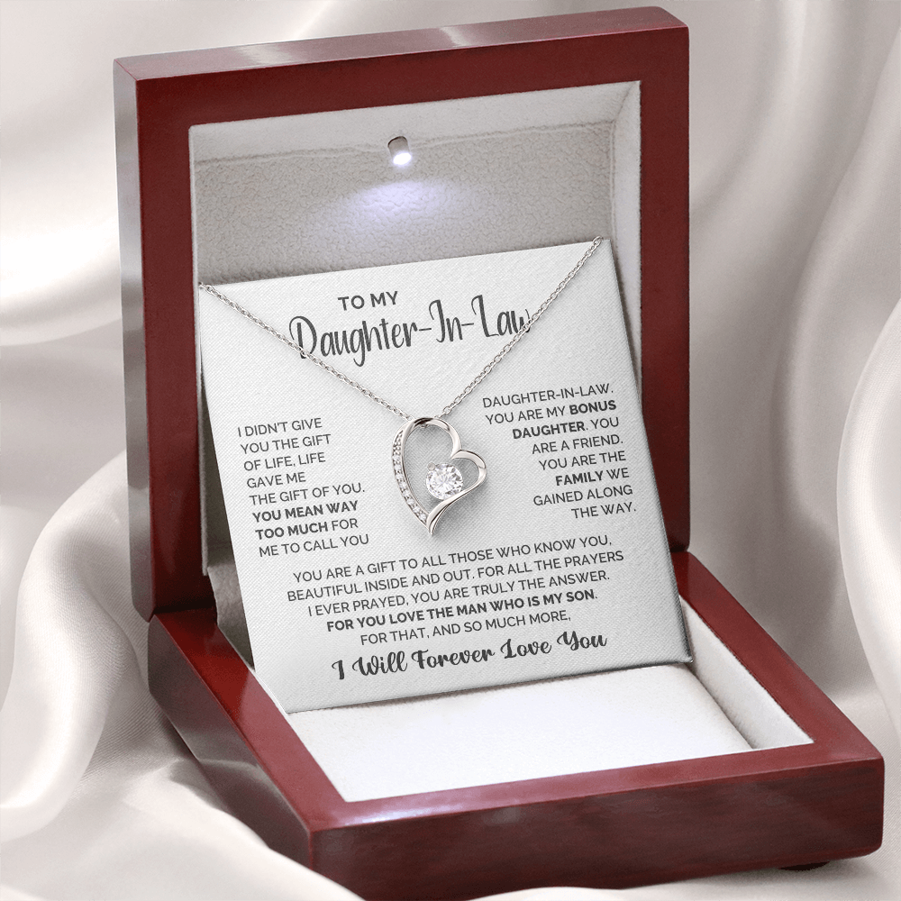 Amity Heart Necklace - Daughter In Law