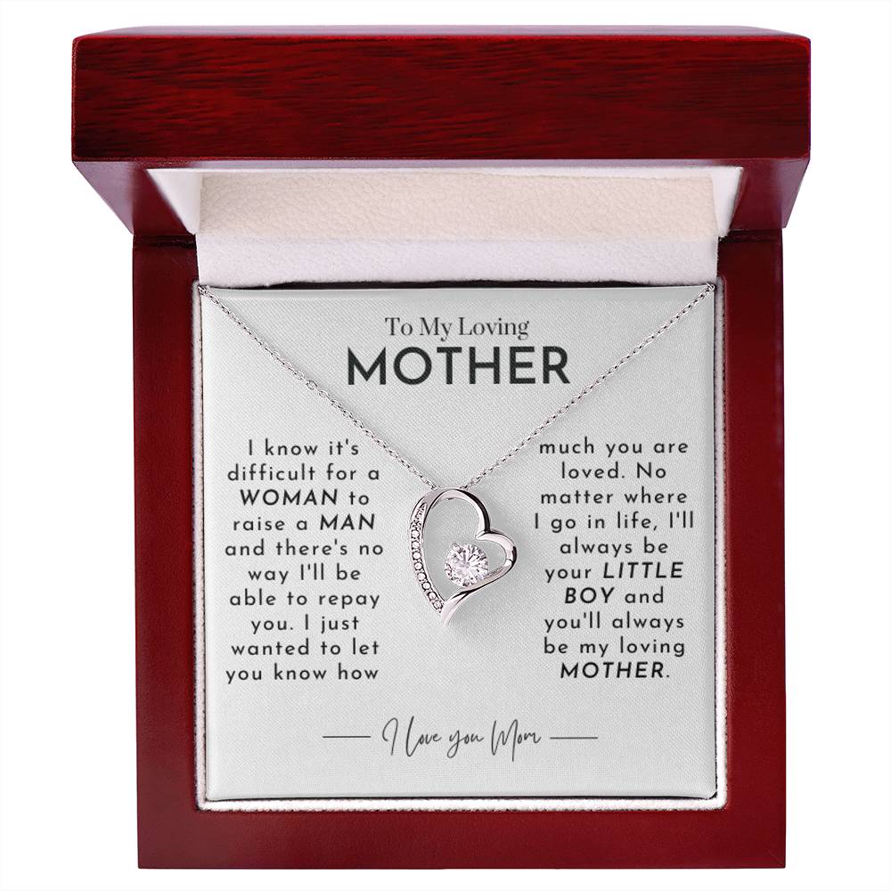 Amity Heart Necklace - My Loving Mom