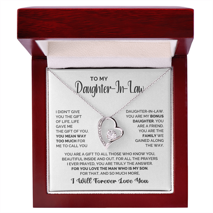 Amity Heart Necklace - Daughter In Law