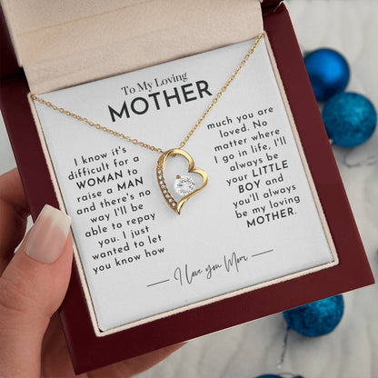 Amity Heart Necklace - My Loving Mom