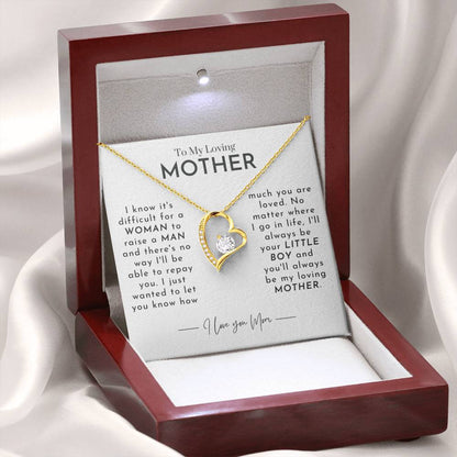Amity Heart Necklace - My Loving Mom