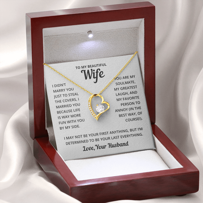 Amity Heart Necklace - My Beautiful Wife