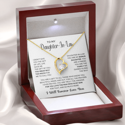 Amity Heart Necklace - Daughter In Law