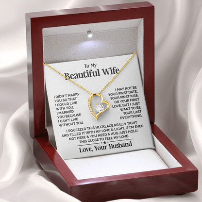 Amity Heart Necklace - Beautiful Wife