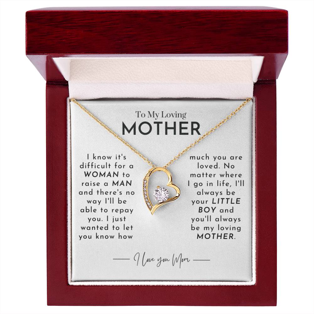 Amity Heart Necklace - My Loving Mom