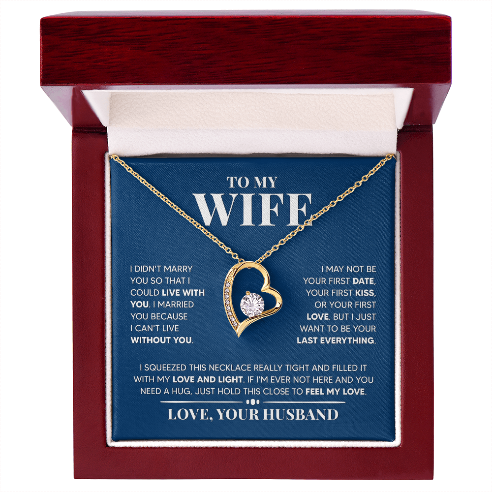 Amity Heart Necklace - Wife Your Last Everything