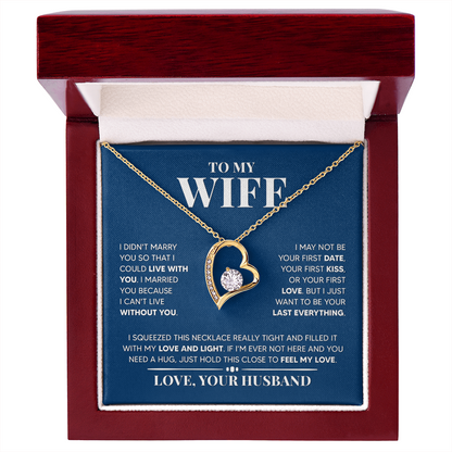 Amity Heart Necklace - Wife Your Last Everything
