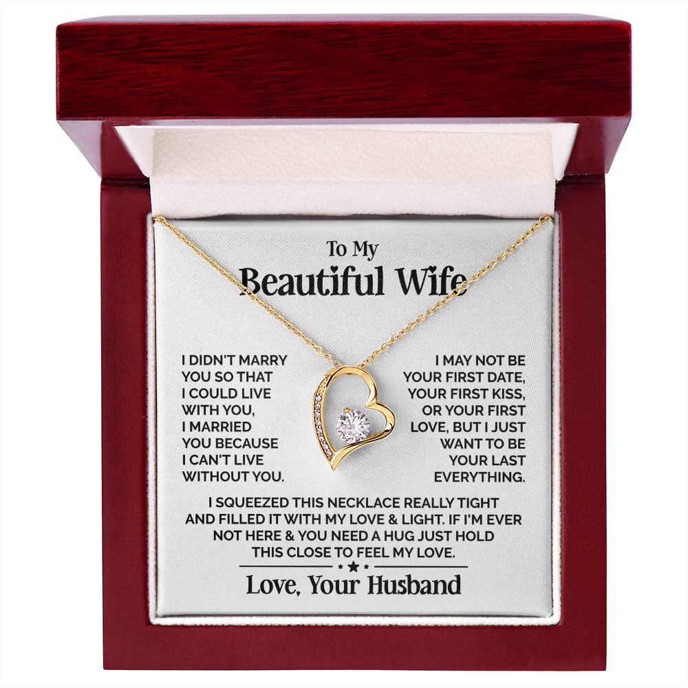 Amity Heart Necklace - Beautiful Wife