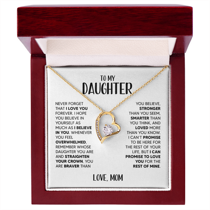 Amity Heart Necklace - Daughter I Believe In You - M