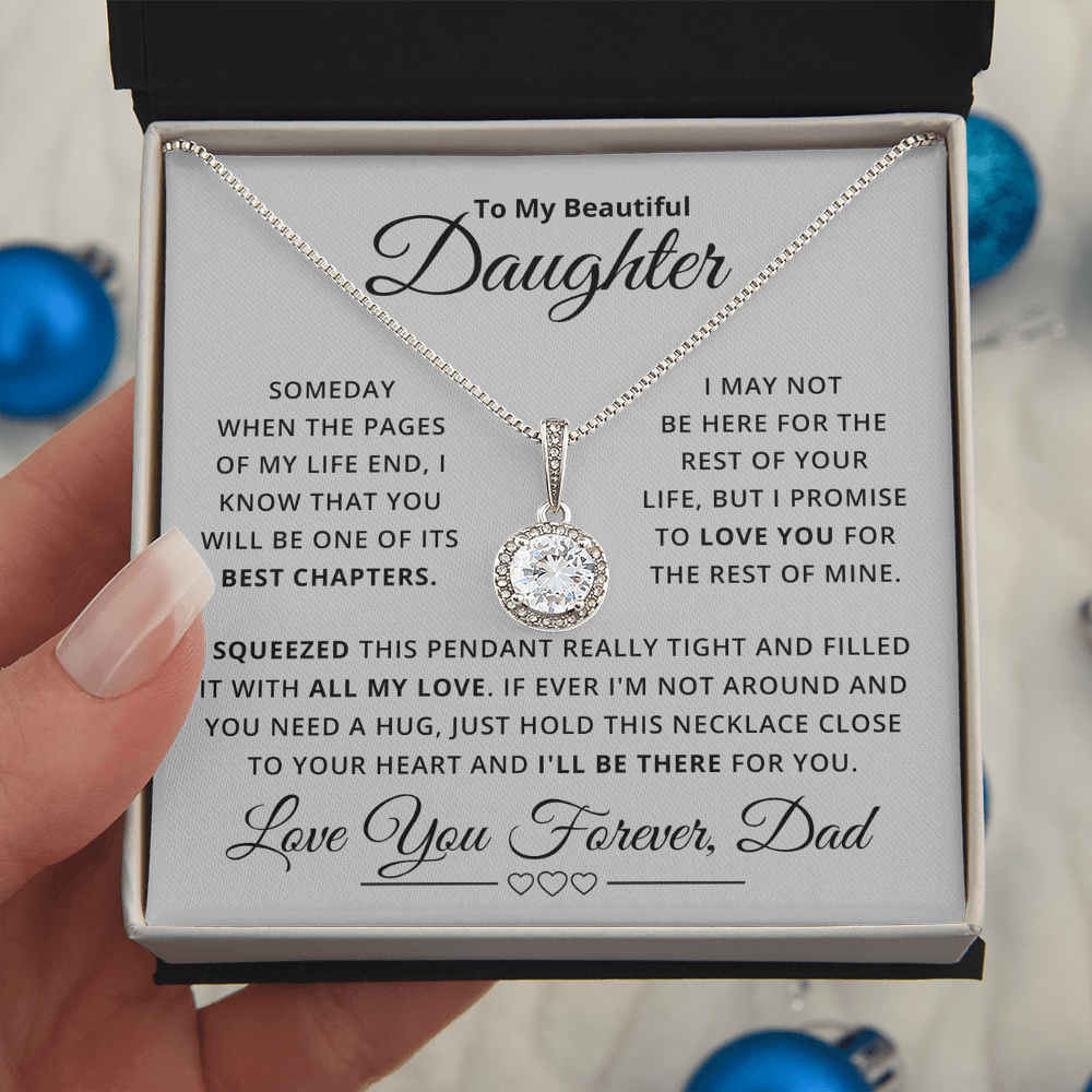 Amity Hope Necklace - Daughter Be There For You