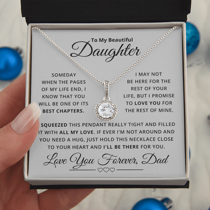 Amity Hope Necklace - Daughter Be There For You