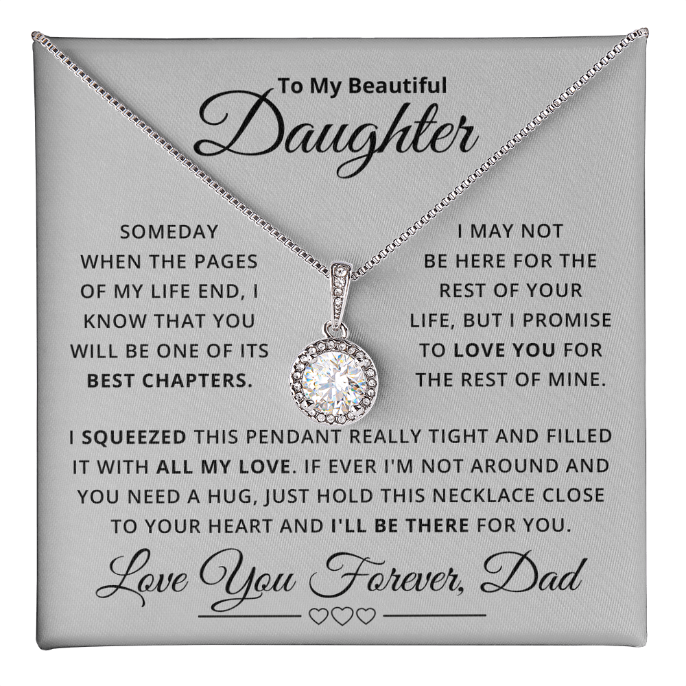 Amity Hope Necklace - Daughter Be There For You