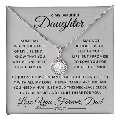 Amity Hope Necklace - Daughter Be There For You