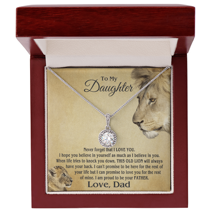Amity Hope Necklace - Daughter Proud Father