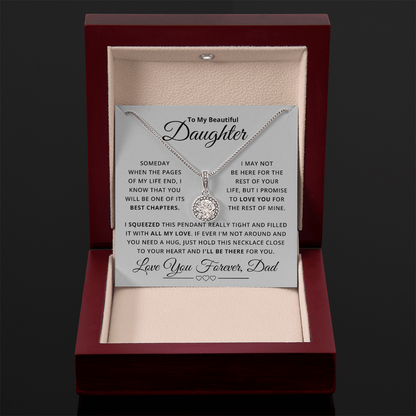 Amity Hope Necklace - Daughter Be There For You