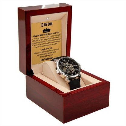 Amity Silver Watch - Son Laugh Love Live