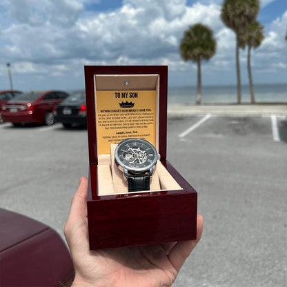 Amity Silver Watch - Son Laugh Love Live