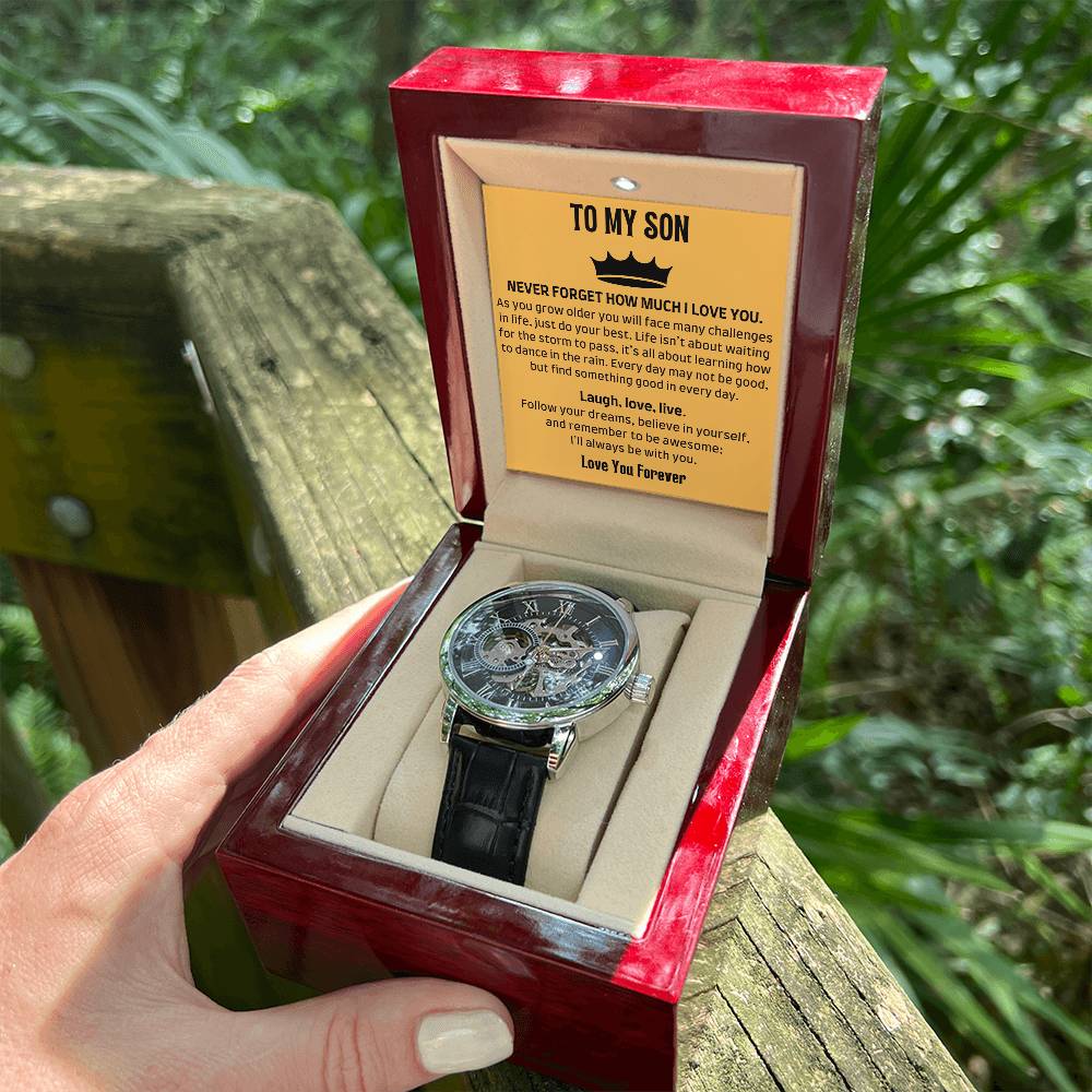 Amity Silver Watch - Son Laugh Love Live