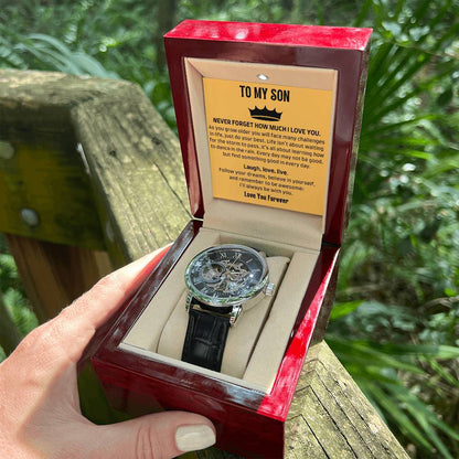 Amity Silver Watch - Son Laugh Love Live