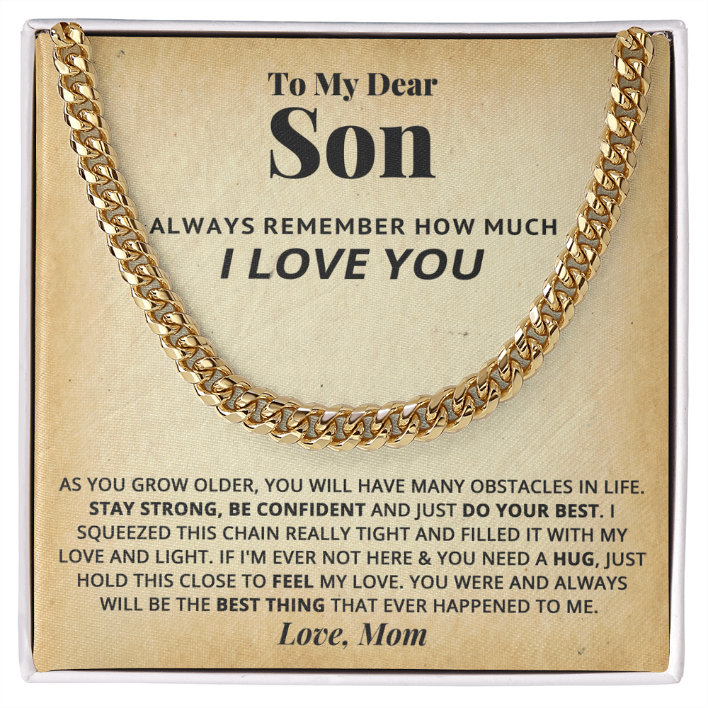 Amity Cuban Chain - Son Stay Strong