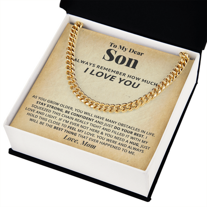 Amity Cuban Chain - Son Stay Strong