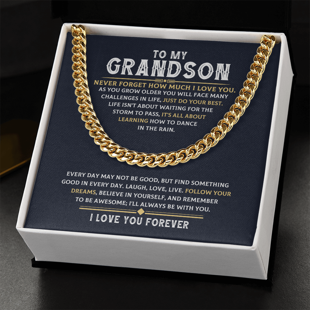 Amity Cuban Chain - Grandson Follow Your Dreams