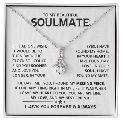 Amity Alluring Necklace - Soulmate My Best Friend