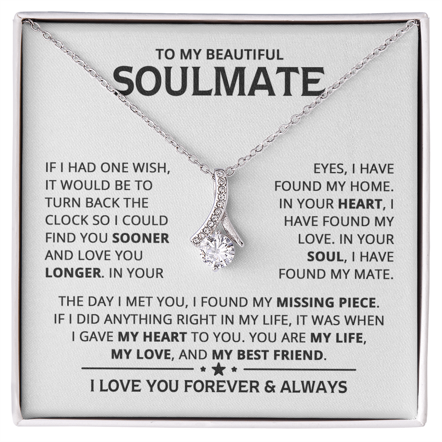 Amity Alluring Necklace - Soulmate My Best Friend