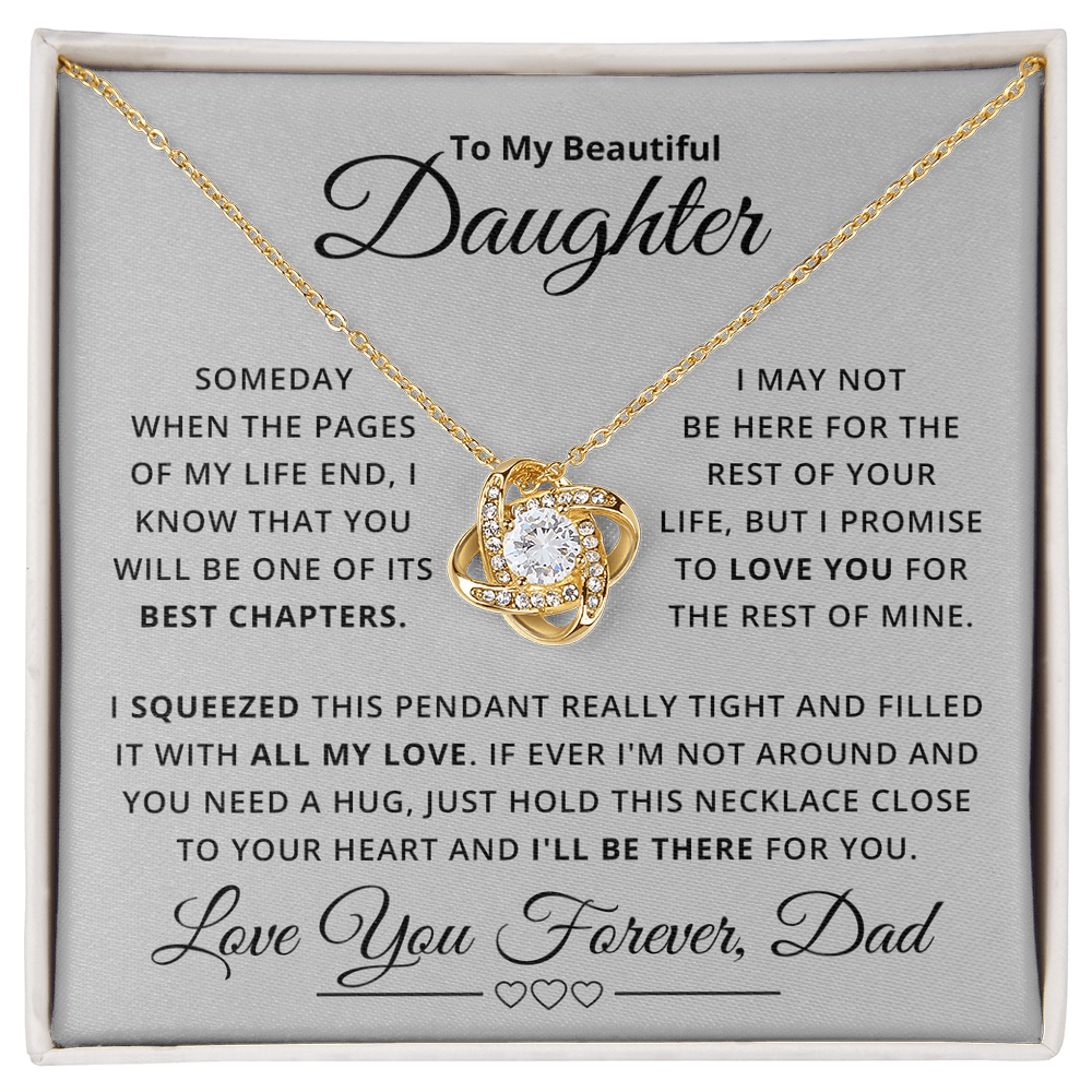 Amity Knot Necklace - Daughter Be There For You