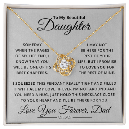 Amity Knot Necklace - Daughter Be There For You