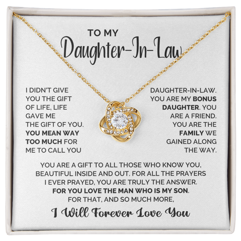 Amity Knot Necklace - Daughter In Law