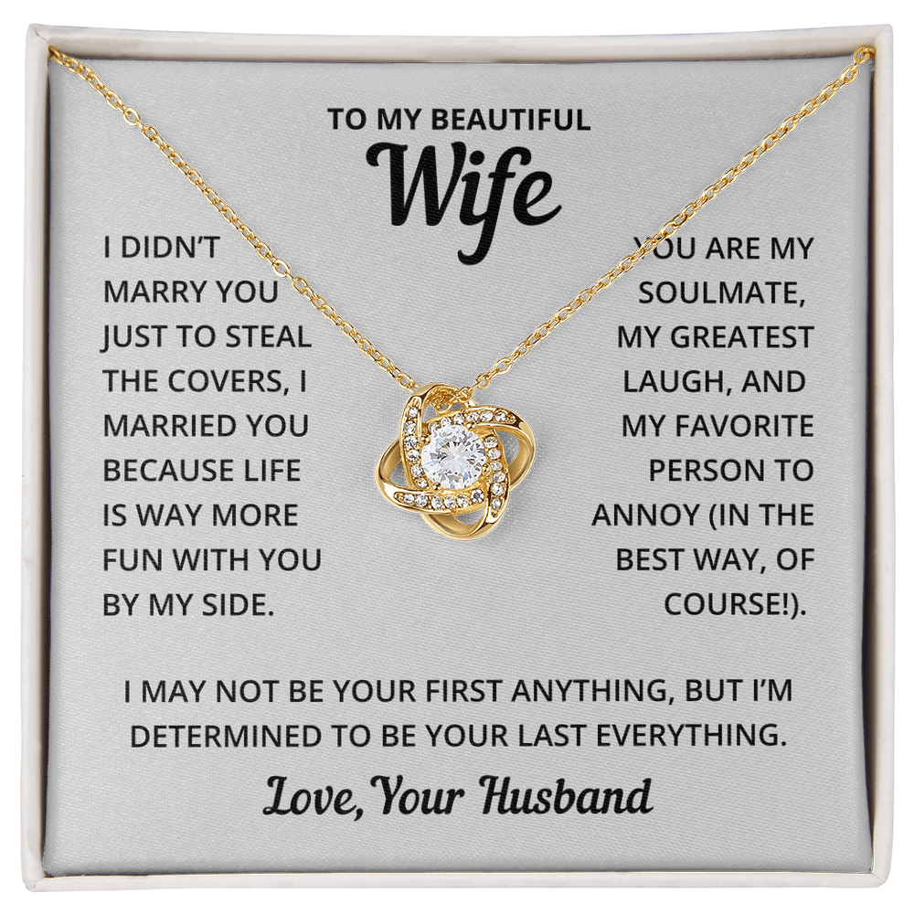 Amity Knot Necklace - My Beautiful Wife