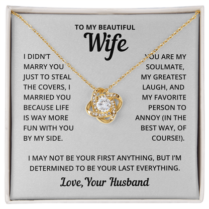 Amity Knot Necklace - My Beautiful Wife