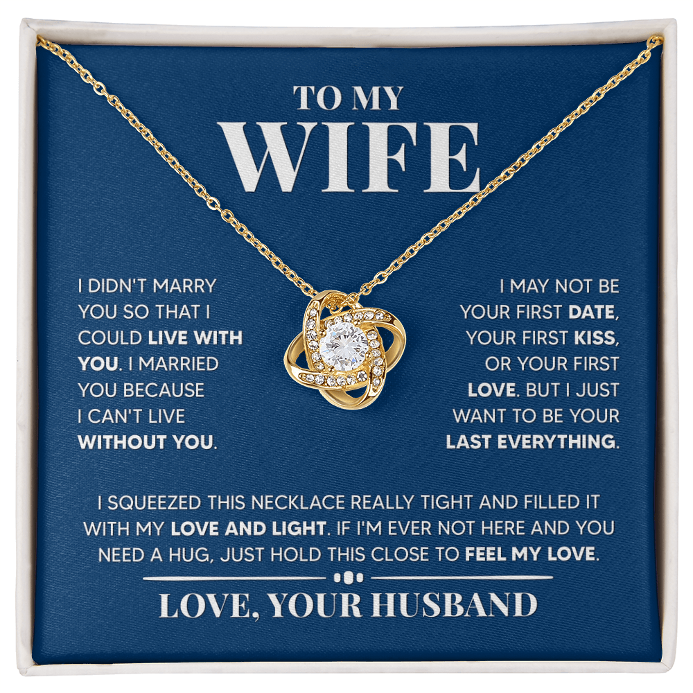 Amity Knot Necklace - Wife Last Everything