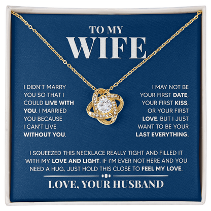 Amity Knot Necklace - Wife Last Everything