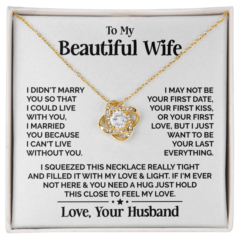 Amity Knot Necklace - Beautiful Wife