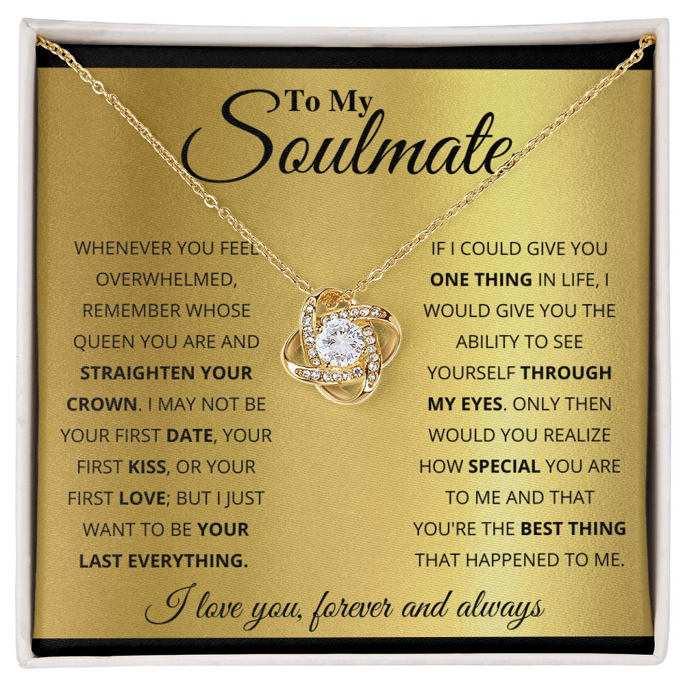 Amity Knot Necklace - Soulmate Best Thing