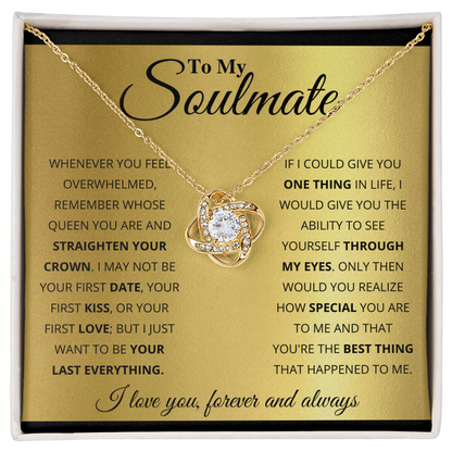 Amity Knot Necklace - Soulmate Best Thing