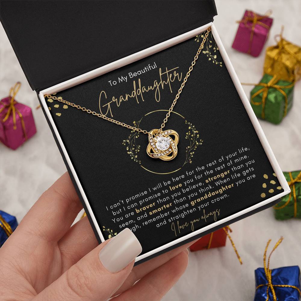 Amity Knot Necklace - To My Beautiful Granddaughter