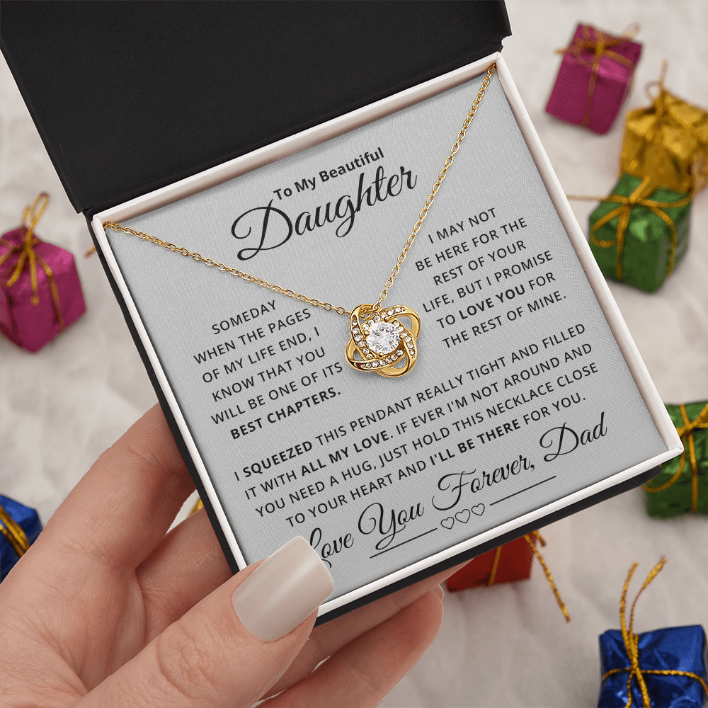 Amity Knot Necklace - Daughter Be There For You
