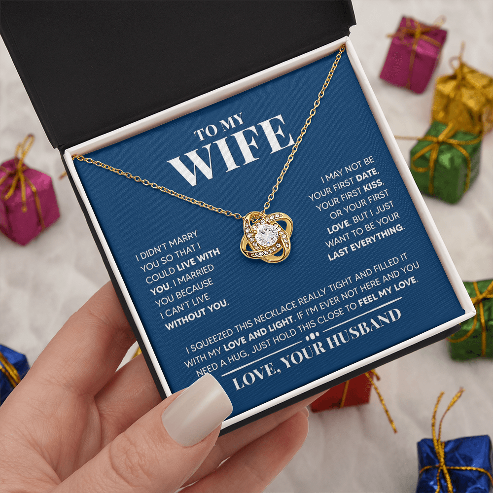 Amity Knot Necklace - Wife Last Everything