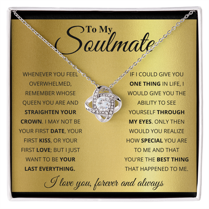 Amity Knot Necklace - Soulmate Best Thing