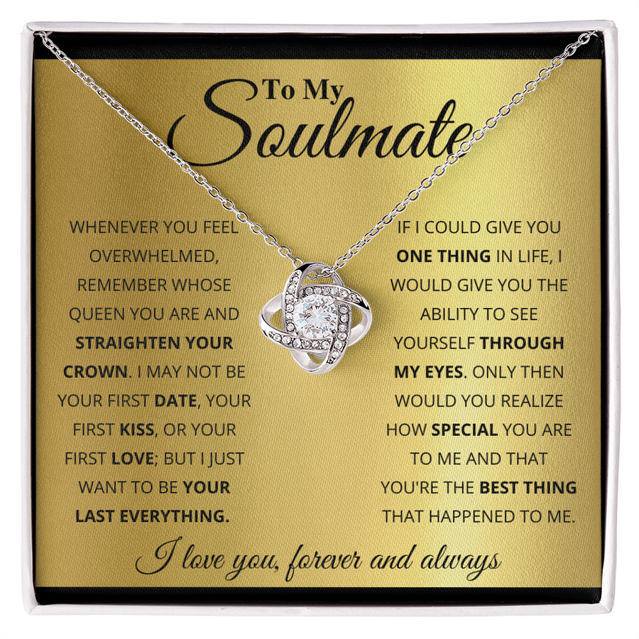 Amity Knot Necklace - Soulmate Best Thing