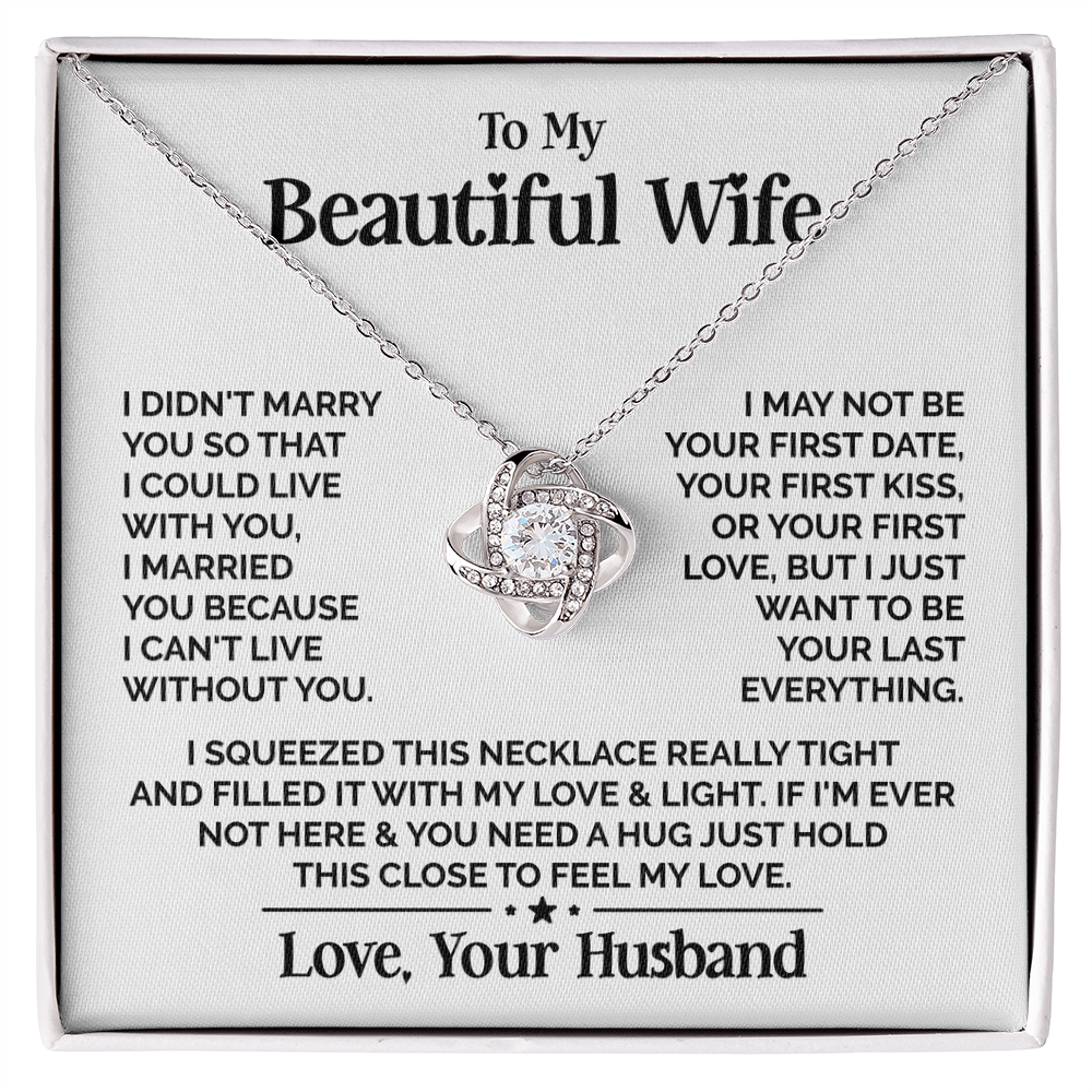 Amity Knot Necklace - Beautiful Wife