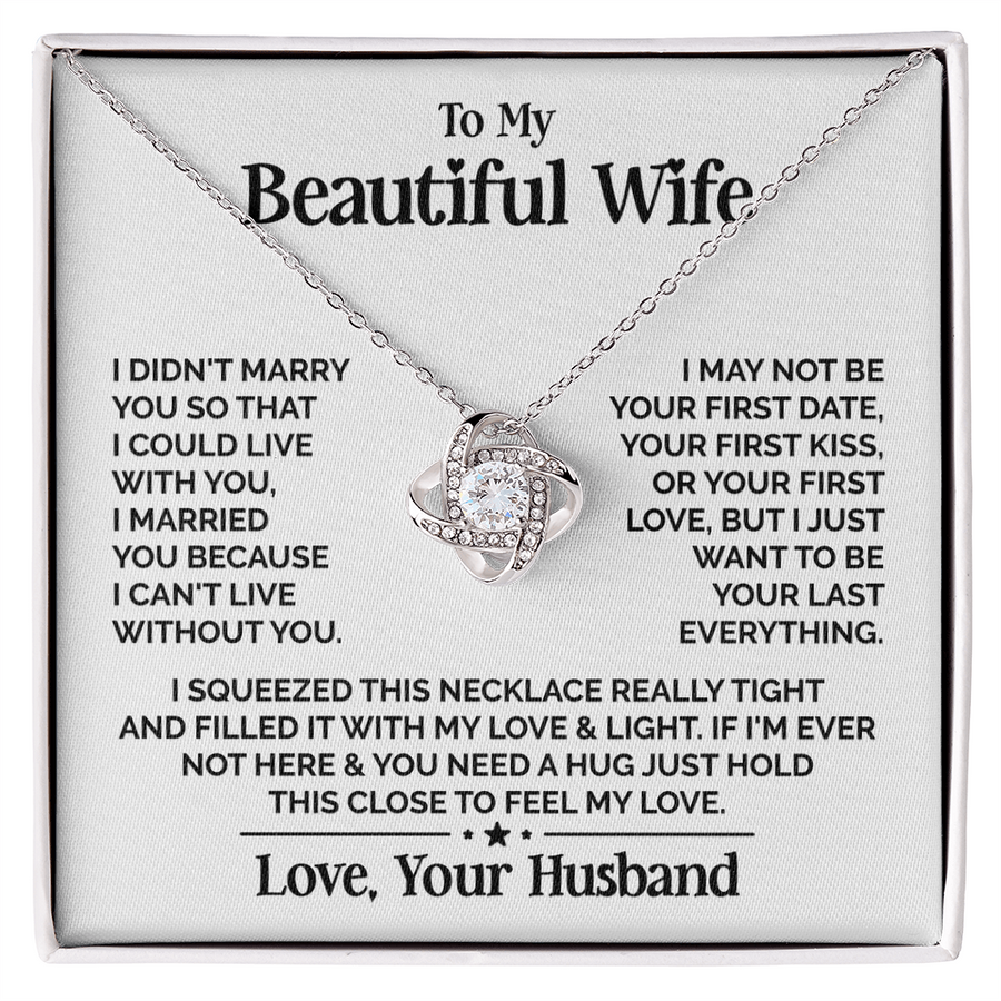 Amity Knot Necklace - Beautiful Wife