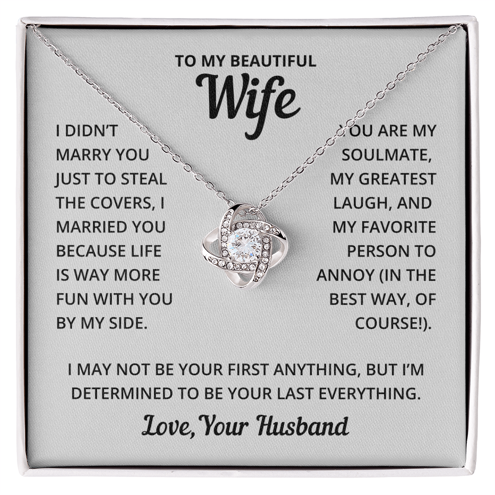 Amity Knot Necklace - My Beautiful Wife